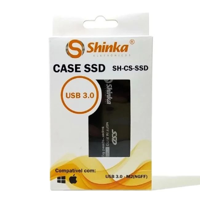 Case P/ Ssd M.2 Sata Shinka Usb3.0 - Cod: 4387